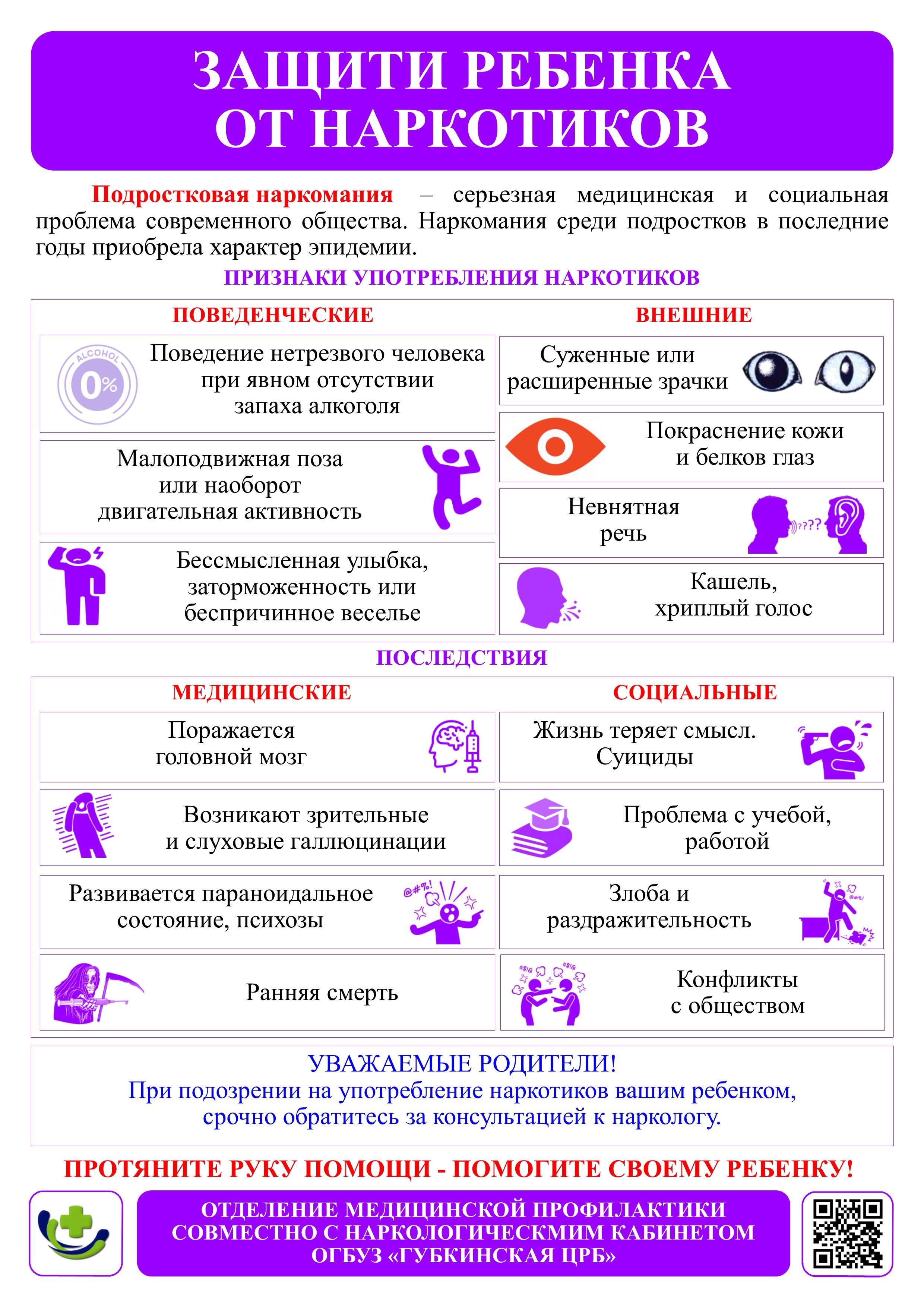 Защити ребенка от наркотиков